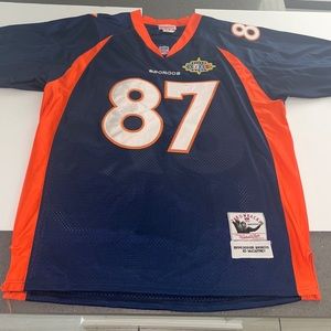 Ed McCaffrey Mitchell & Ness throwback Denver Bronco’s Jersey